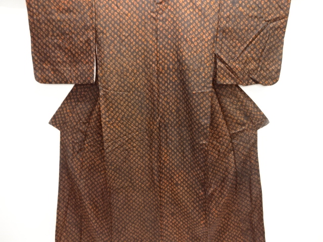 JAPANESE KIMONO / ANTIQUE KIMONO / TAISHO ROMAN STYLE / SILK / ALL SHIBORI